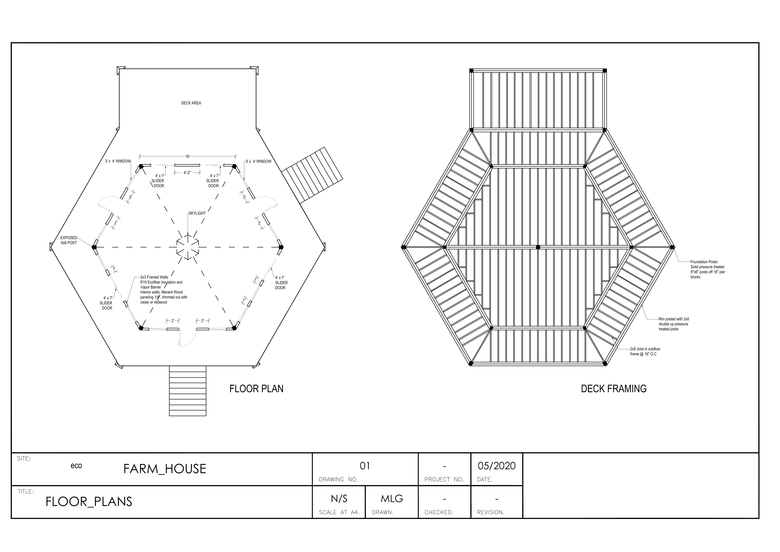 Eco-Vida Designs plan preview: single eco home floor plans, efficient footprint, clear circulation, adaptable rooms, one-structure eco residence. Licensed plan package.
